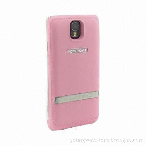 Rechargeable 3,800mAh Power Bank Case for Note 3, External Backup Power Supply, 5-5.3V/0.5A Output